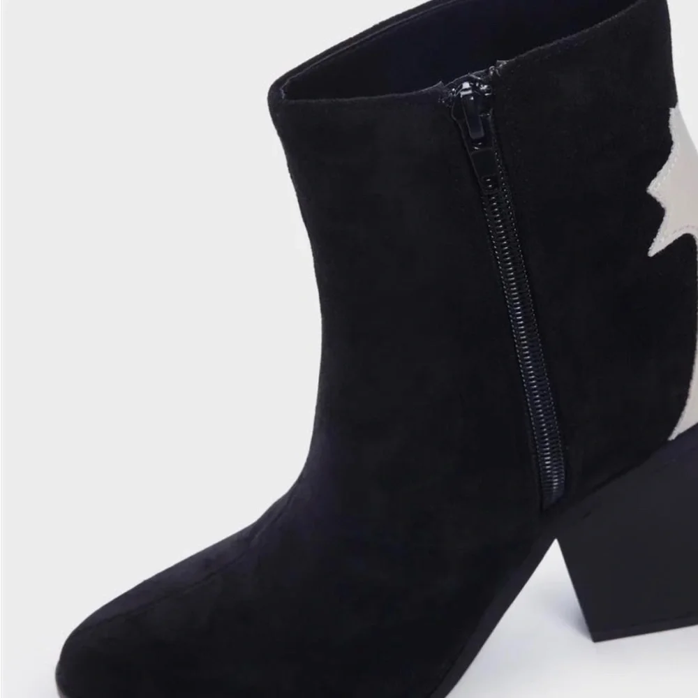 Dolls Kill Velvet Star Sighting Boots Sz. 7.5 NWT *RARE/SOLD OUT* - Picture 5 of 9